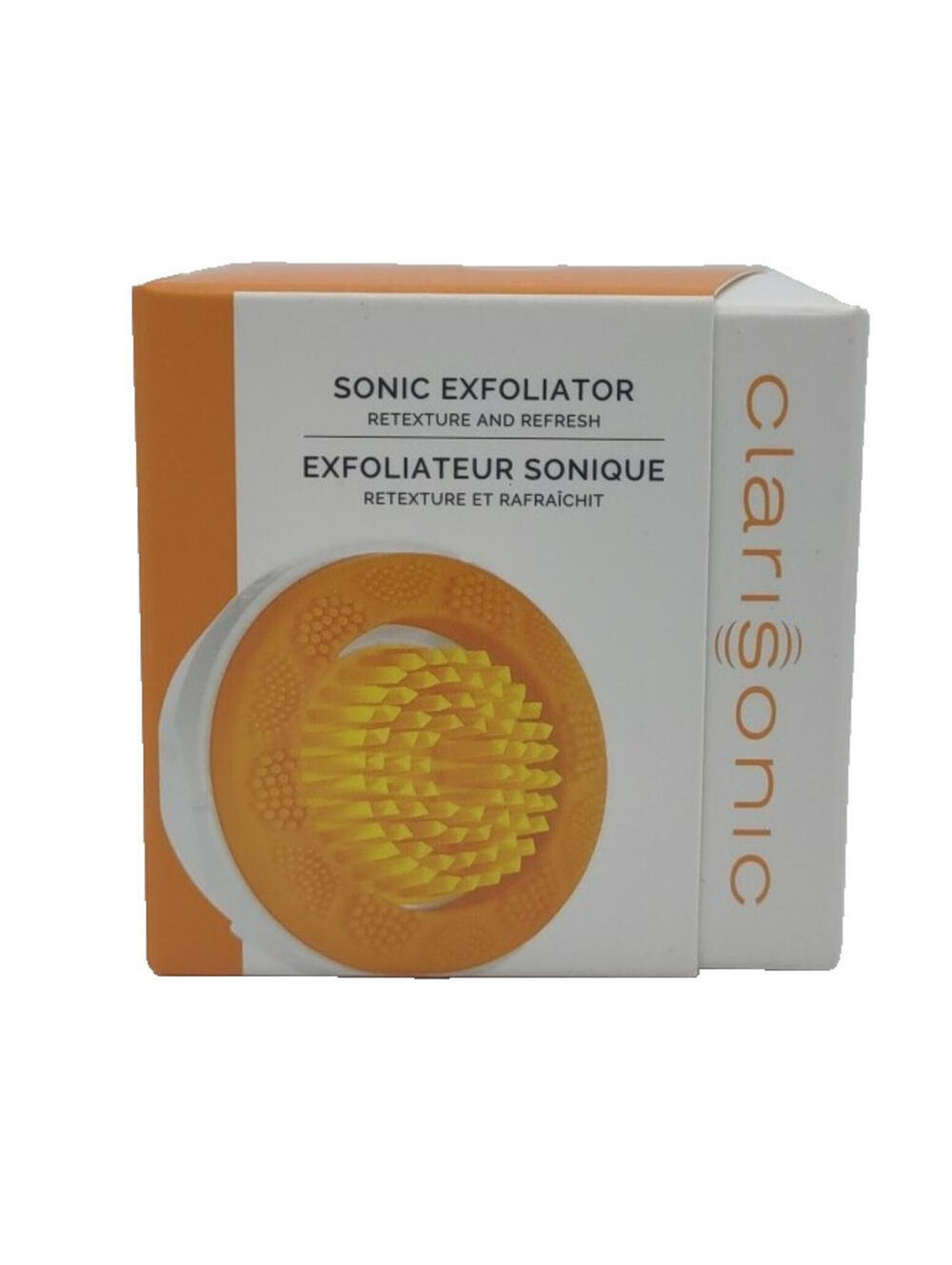 Clarisonic Sonic Exfoliator Brush Head ORANGE - Authentic & Brand New